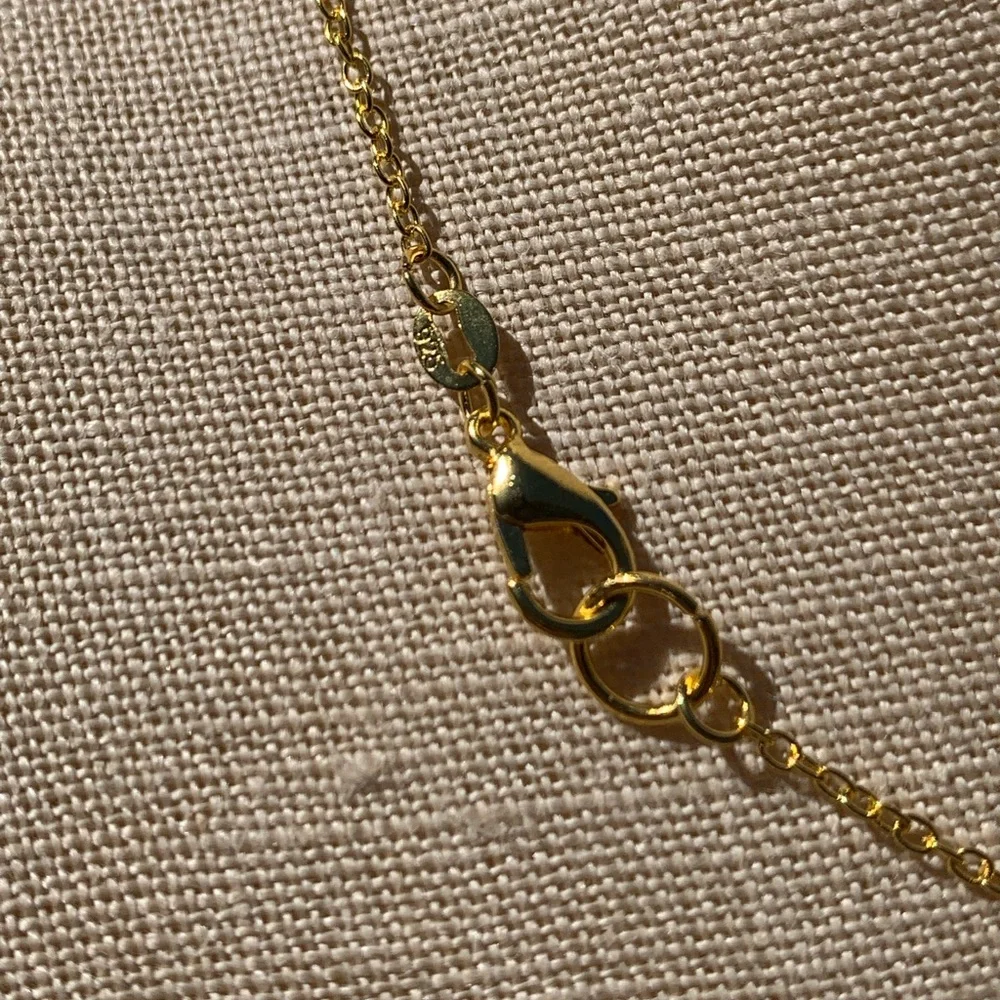 NWT Sterling Silver Plated Chain & Alloy Owl Charm Necklace - Picture 11 of 11